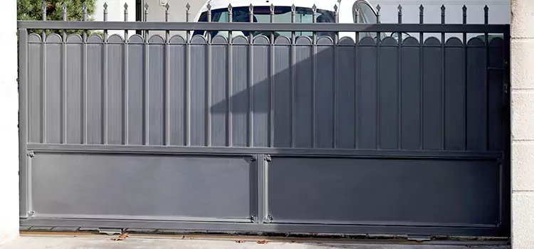 Metal Driveway Gate Installation Burlington